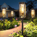 Solar Waterproof IP65 LED Pathway Lights Outdoor Driveway Lawn Patio Sidewalk Yard