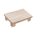Wood Low Tatami Coffee Tea Table Compact Balcony Living Room Window Sill