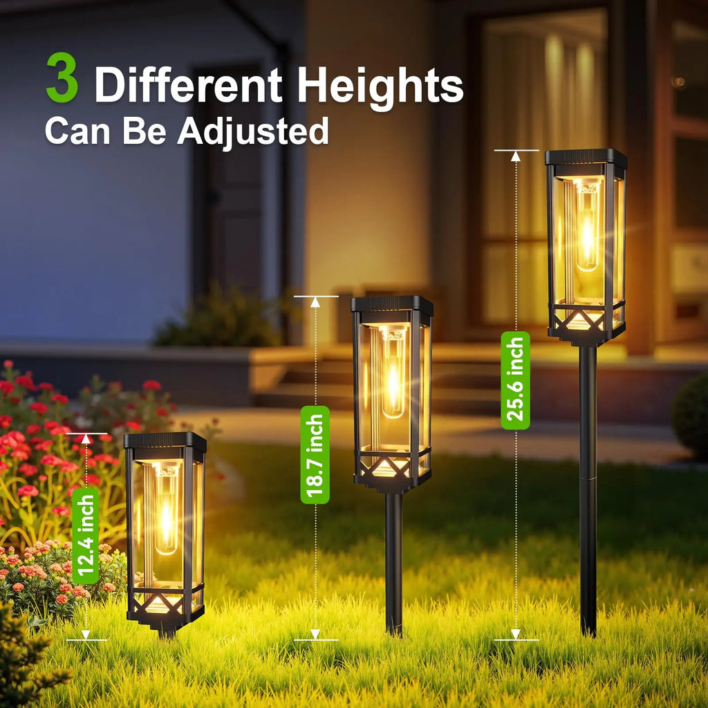Solar Waterproof IP65 LED Pathway Lights Outdoor Driveway Lawn Patio Sidewalk Yard – photo 6