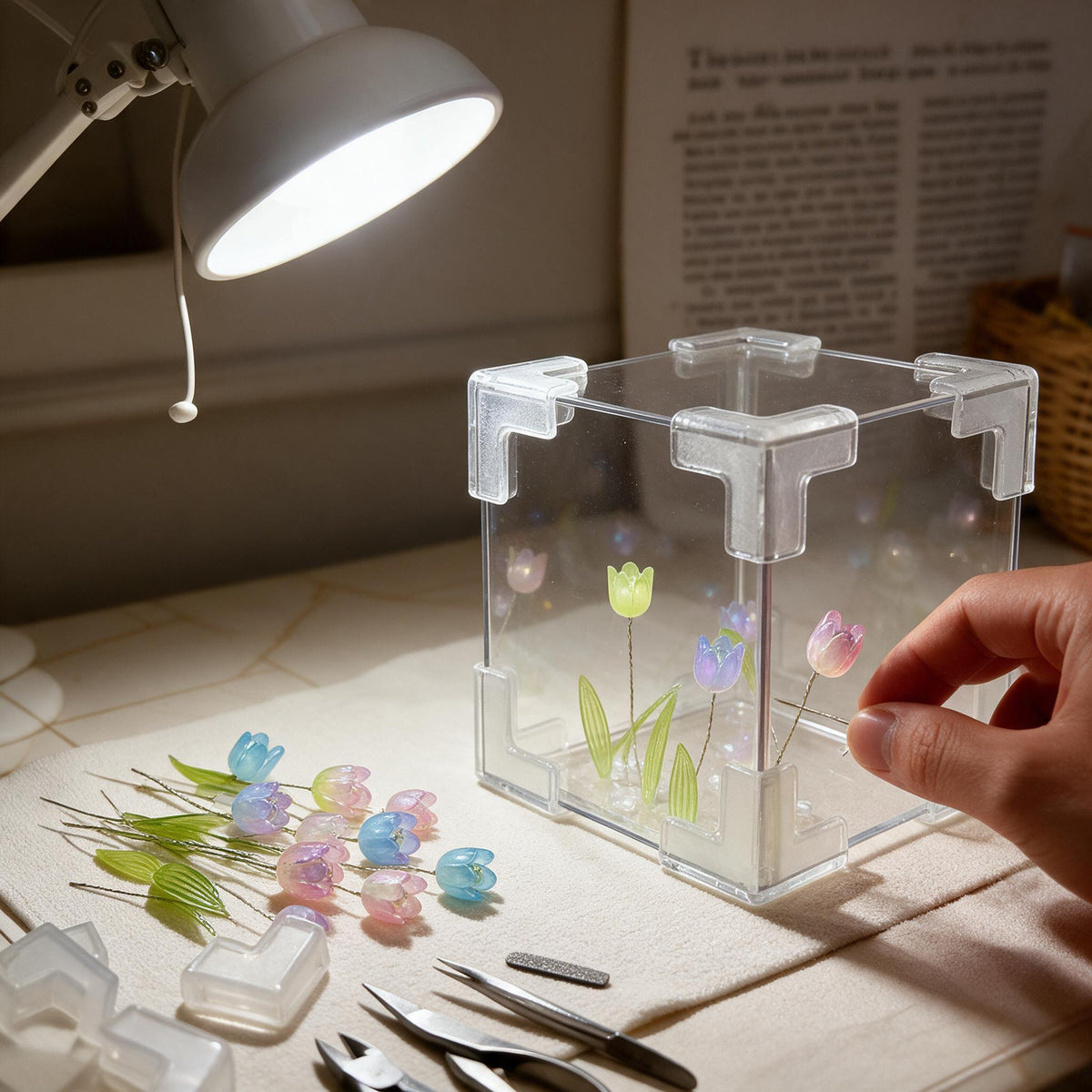 A Lamp You Actually Get to Build