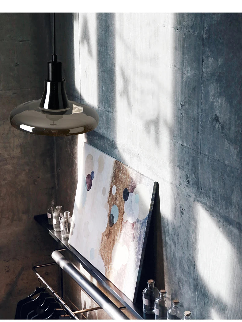 Nordic Modern Glass LED Pendant Light