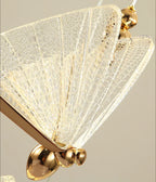 Nordic Butterfly LED Pendant Light Tricolor Golden Silver Hanging Lamp – photo 11