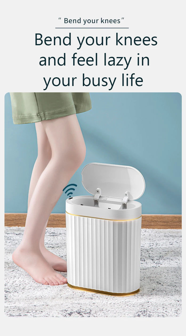 7L Automatic Sensor Slim Touchless Trash Can