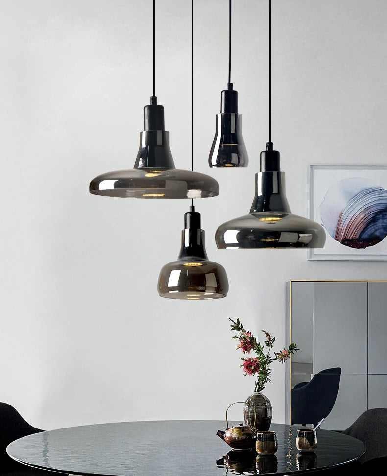 Nordic Modern Glass LED Pendant Light
