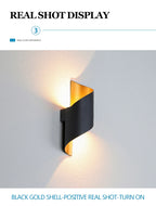Waterproof Spiral Design Modern Nordic 10W LED Outdoor Wall Light – photo 14