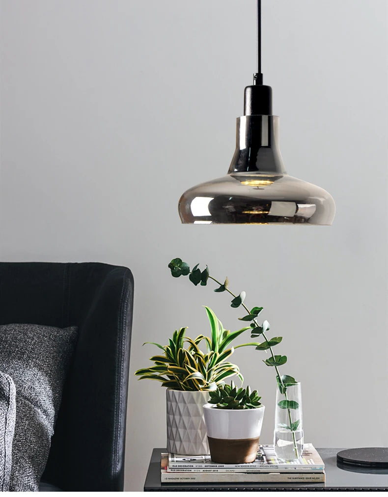 Nordic Modern Glass LED Pendant Light