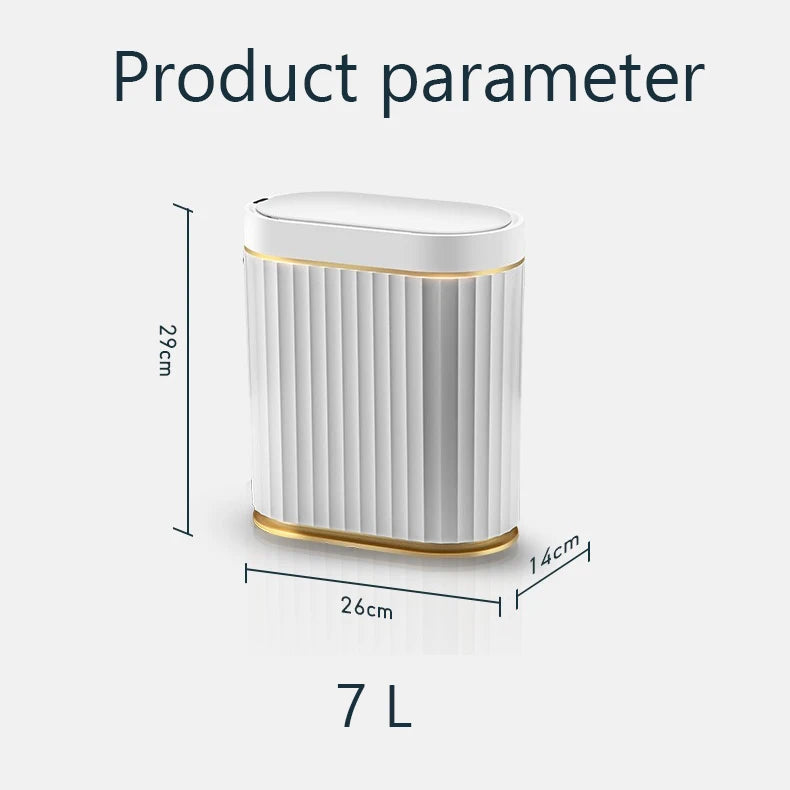 7L Automatic Sensor Slim Touchless Trash Can