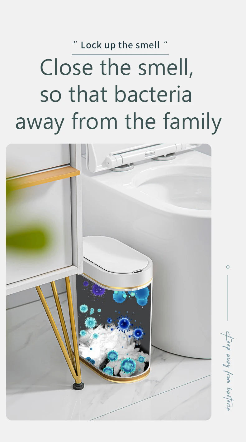 7L Automatic Sensor Slim Touchless Trash Can