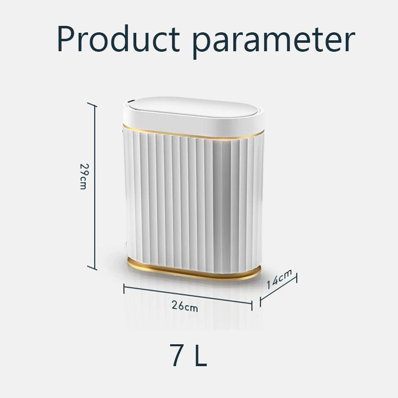 7L Automatic Sensor Slim Touchless Trash Can