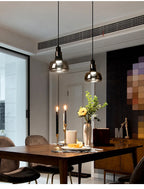 Nordic Modern Glass LED Pendant Light