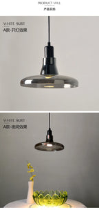 Nordic Modern Glass LED Pendant Light