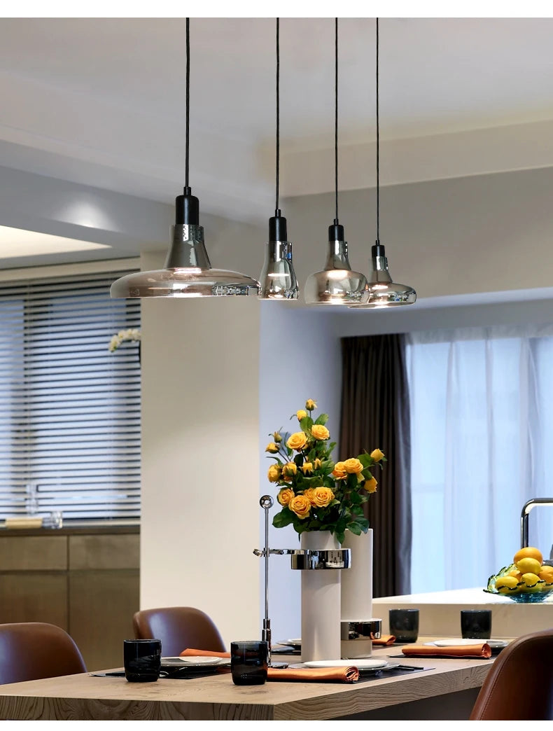 Nordic Modern Glass LED Pendant Light