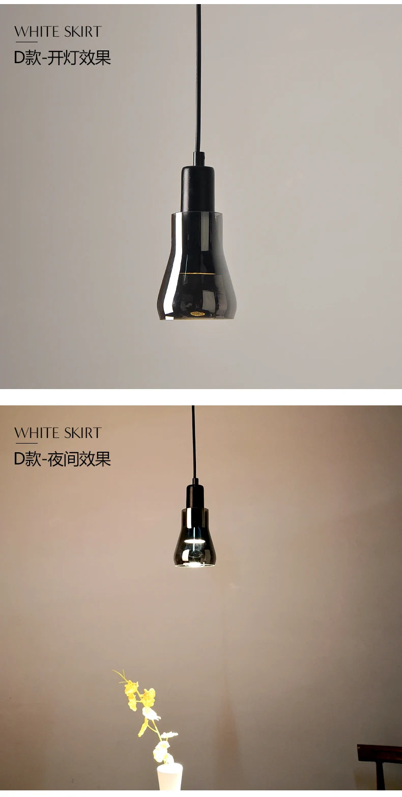 Nordic Modern Glass LED Pendant Light