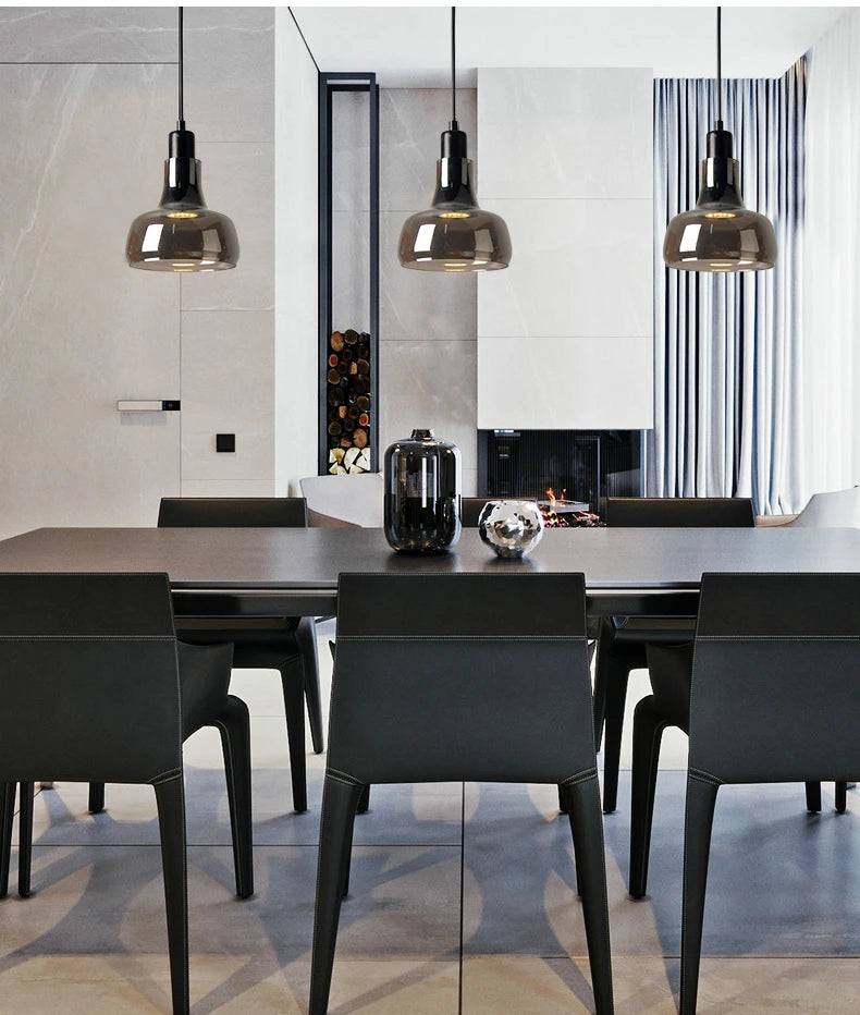 Nordic Modern Glass LED Pendant Light