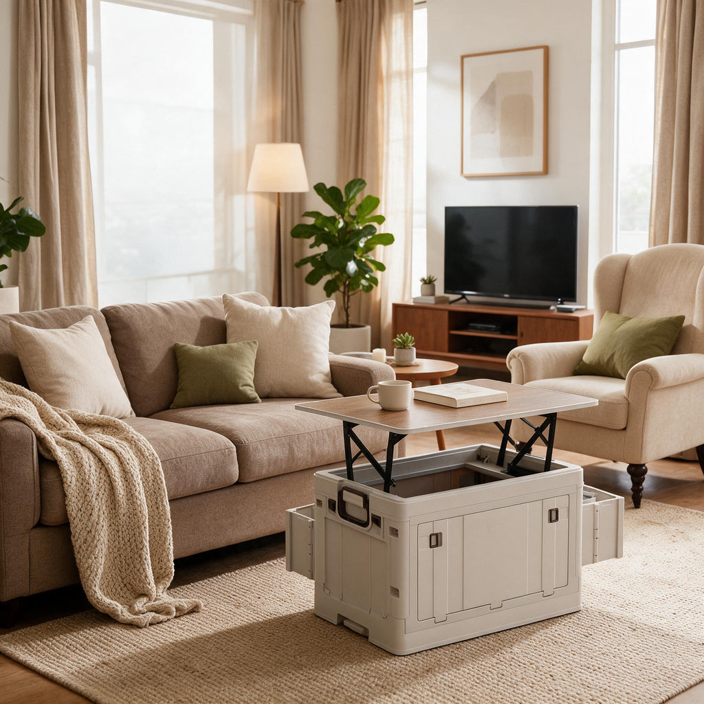 Storage That Doubles as a Side Table