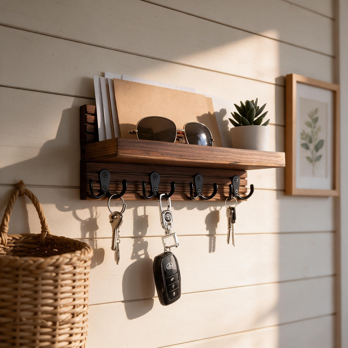 Farmhouse Warmth for Your Entryway