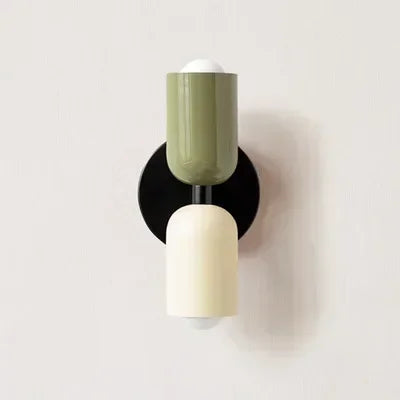 Nordic Macaron Color Bedside Wall Lamp