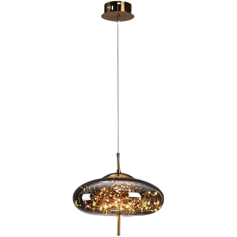 Modern LED Glass Pendant Light Chandelier Bedroom Dining Room – photo 19