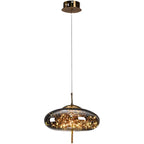 Modern LED Glass Pendant Light Chandelier Bedroom Dining Room – photo 19