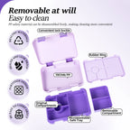 Kids Leak-Proof Microwave-Safe Bento Lunch Box