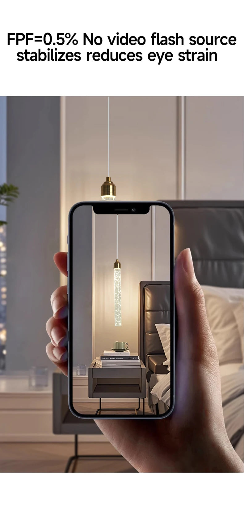 Luxury Crystal Pendant Light with Gold Fixtures 35CM Modern Hanging Lamp – photo 11