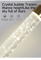 Luxury Crystal Pendant Light with Gold Fixtures 35CM Modern Hanging Lamp – photo 10