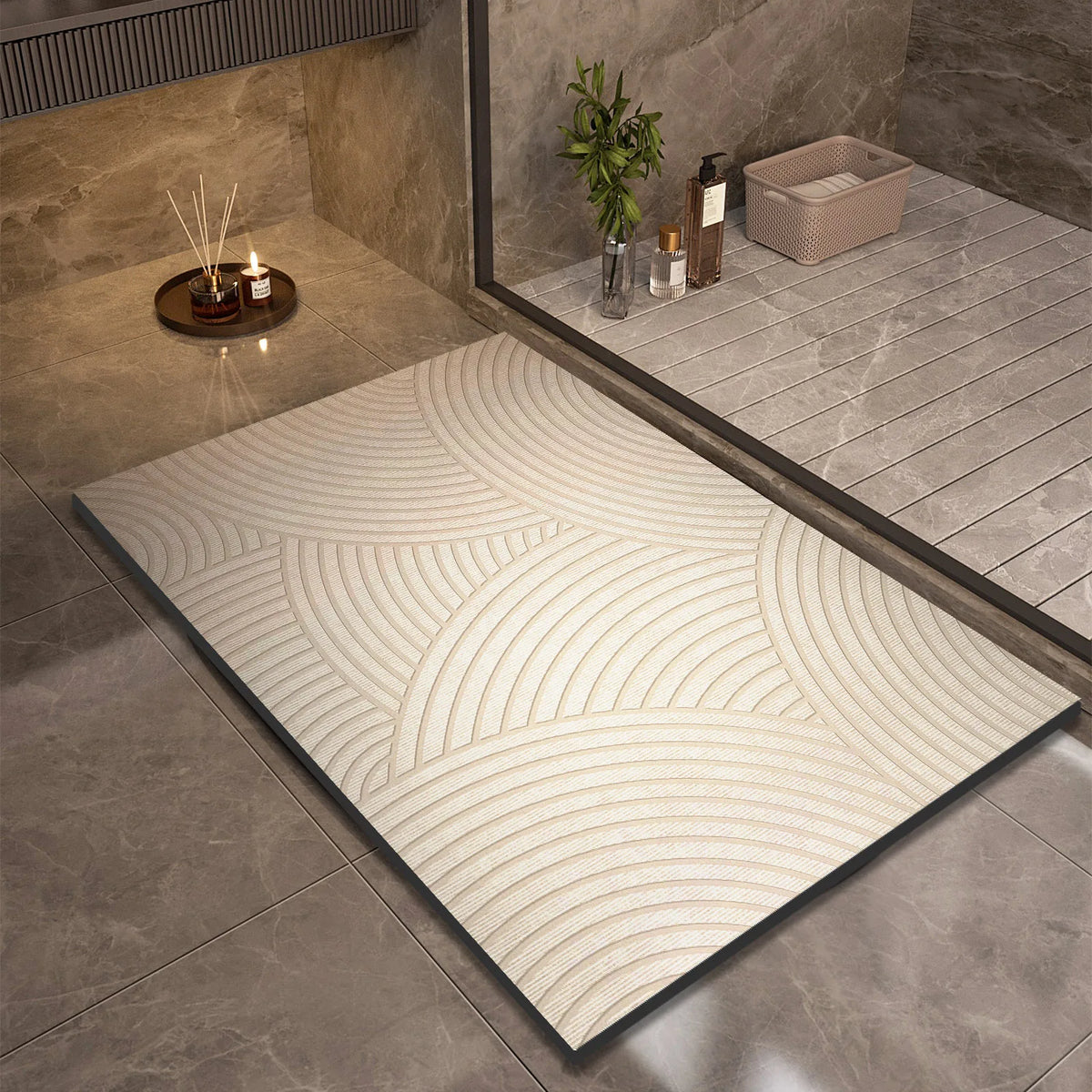 Super Absorbent Non-Slip Bath Mat