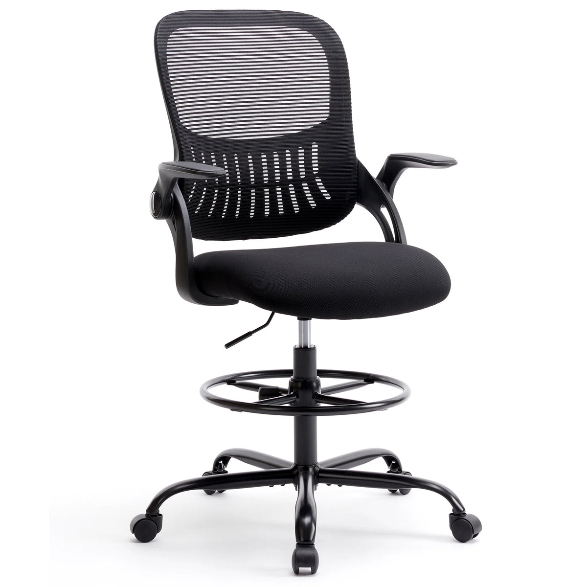 Ergonomic Adjustable Height Mesh Lumbar Support Swivel Rolling Office Gaming Chair