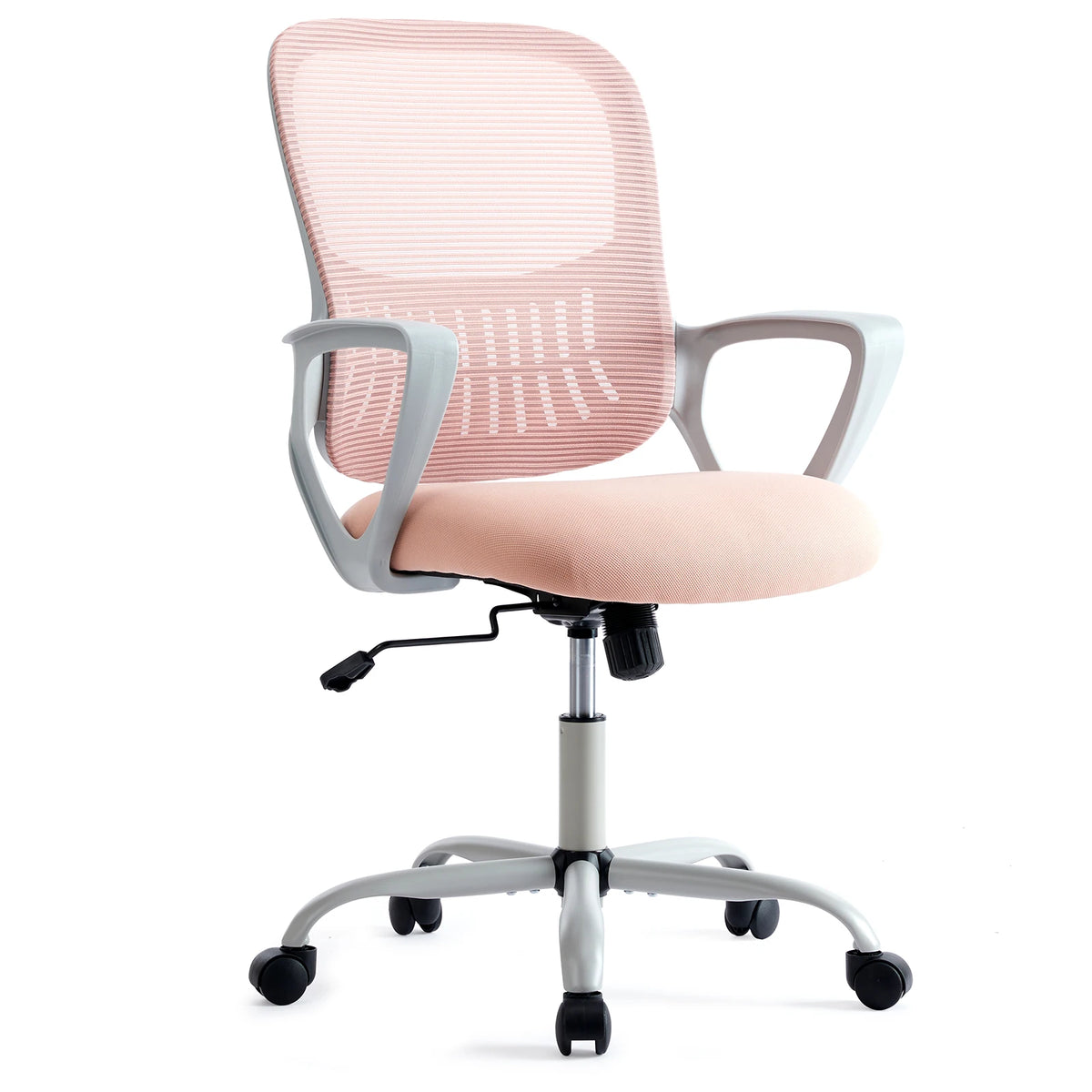Ergonomic Adjustable Height Mesh Lumbar Support Swivel Rolling Office Gaming Chair