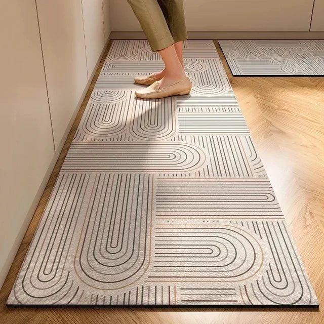 Japanese Diatomite Absorbent Kitchen Mat