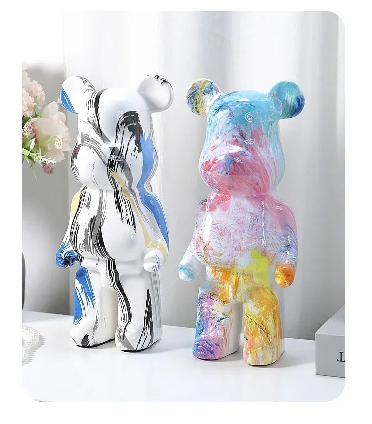 Nordic Resin Bear Decorative Statue