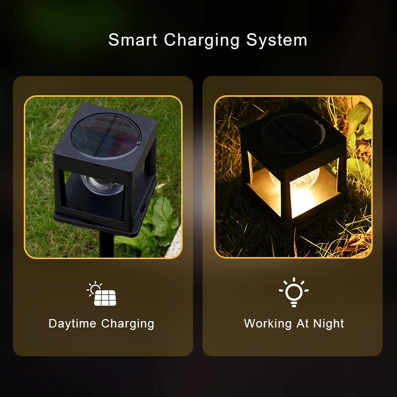 Solar Waterproof IP65 LED Buried Column Light Garden Courtyard Park – photo 2