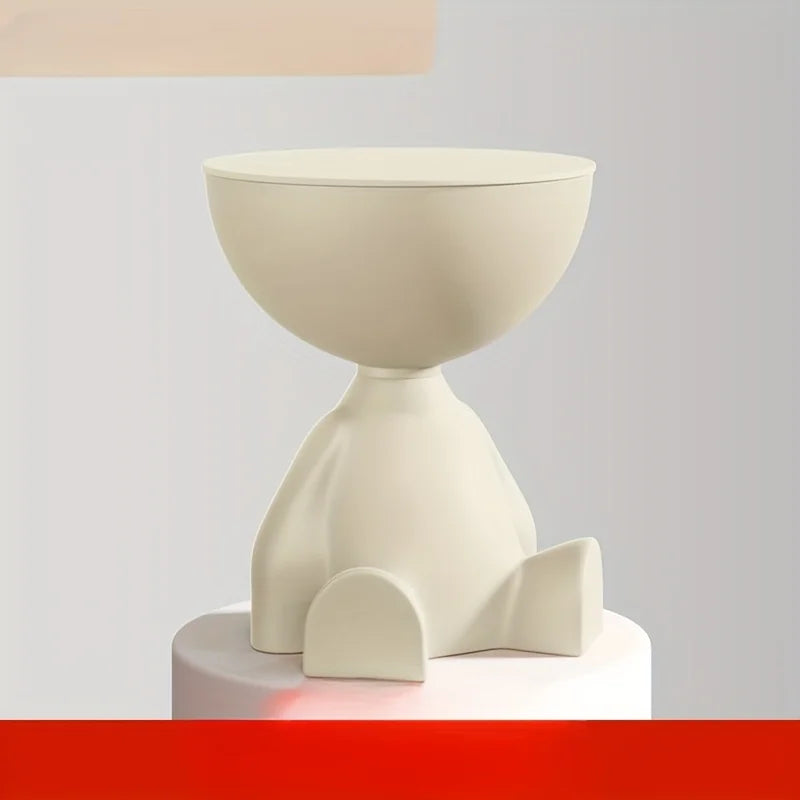 Bear-Shaped Multifunctional Bedside Side Table