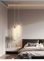 Luxury Crystal Pendant Light with Gold Fixtures 35CM Modern Hanging Lamp – photo 25