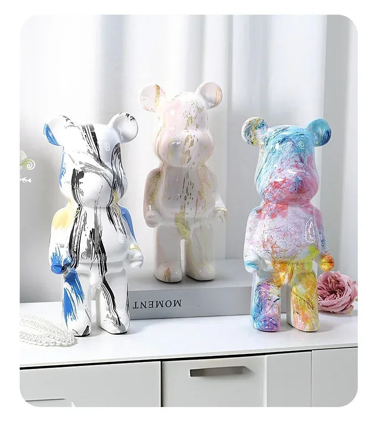Nordic Resin Bear Decorative Statue