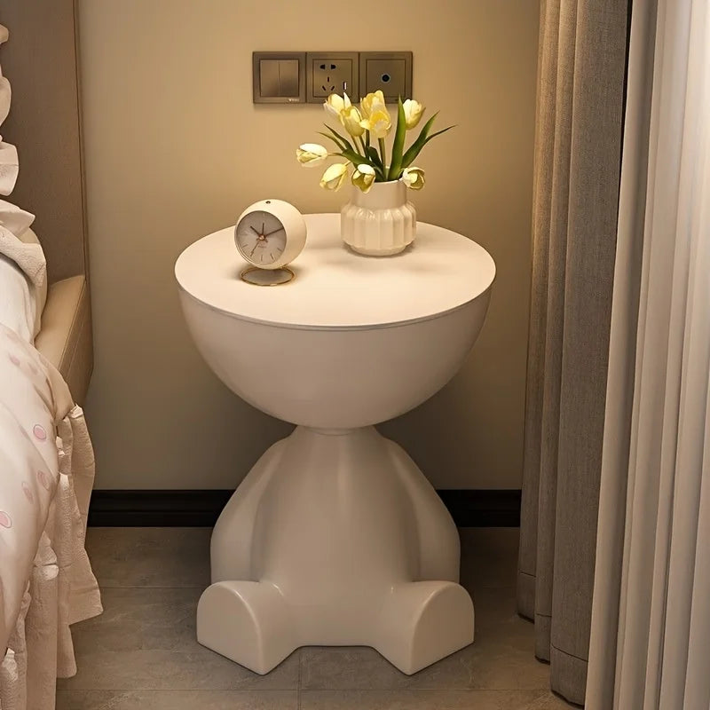 Bear-Shaped Multifunctional Bedside Side Table