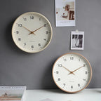 Nordic European Wooden Wall Clock