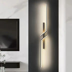 Minimalist Aluminum Strip LED Wall Sconce Light Bedroom Living Room TV Background – photo 3