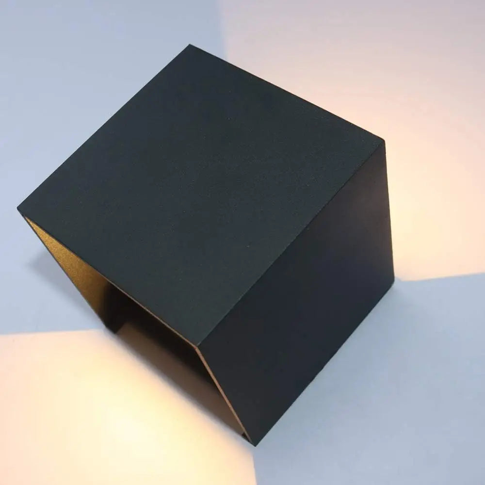 Waterproof 7W Nordic Square LED Wall Light