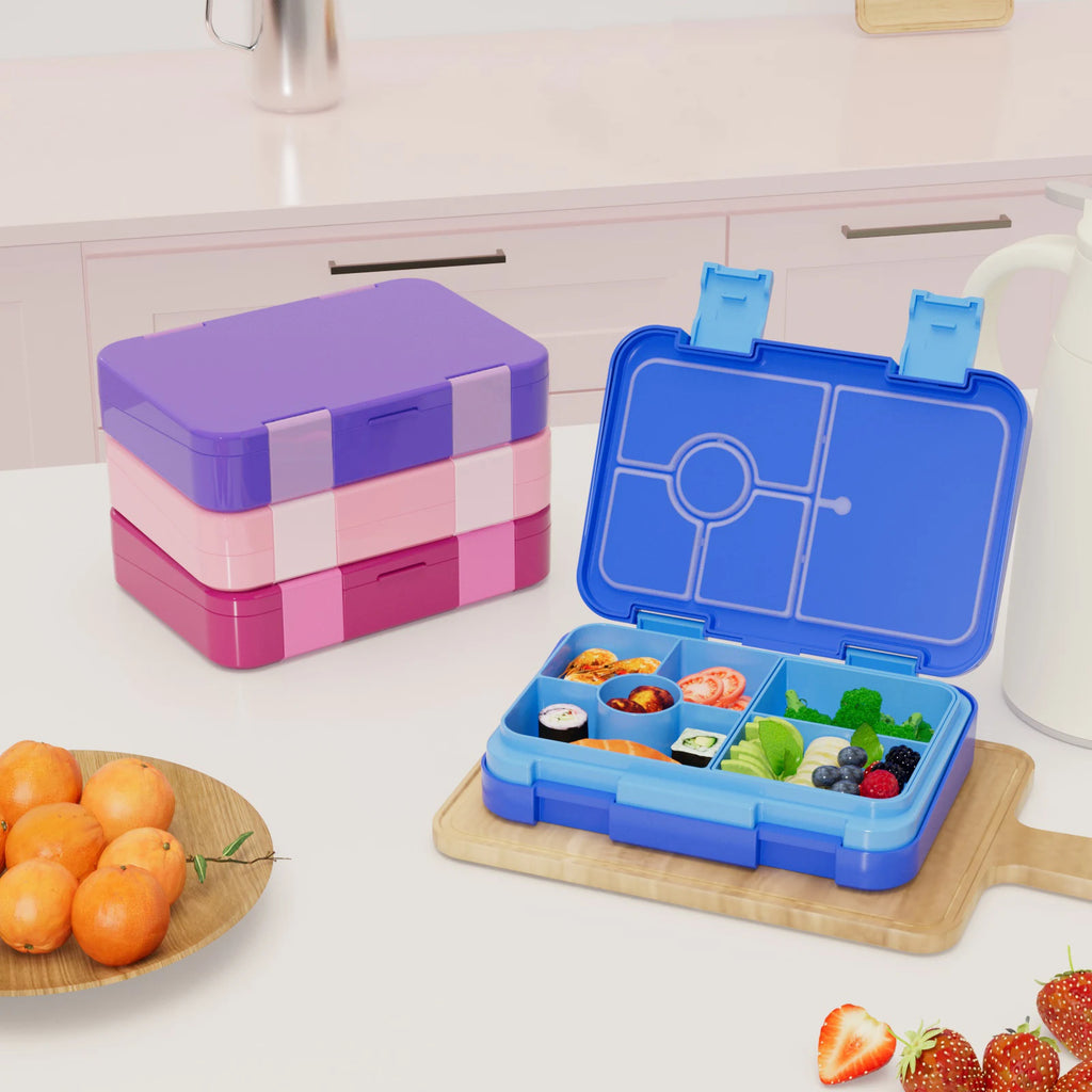 Kids Leak-Proof Microwave-Safe Bento Lunch Box