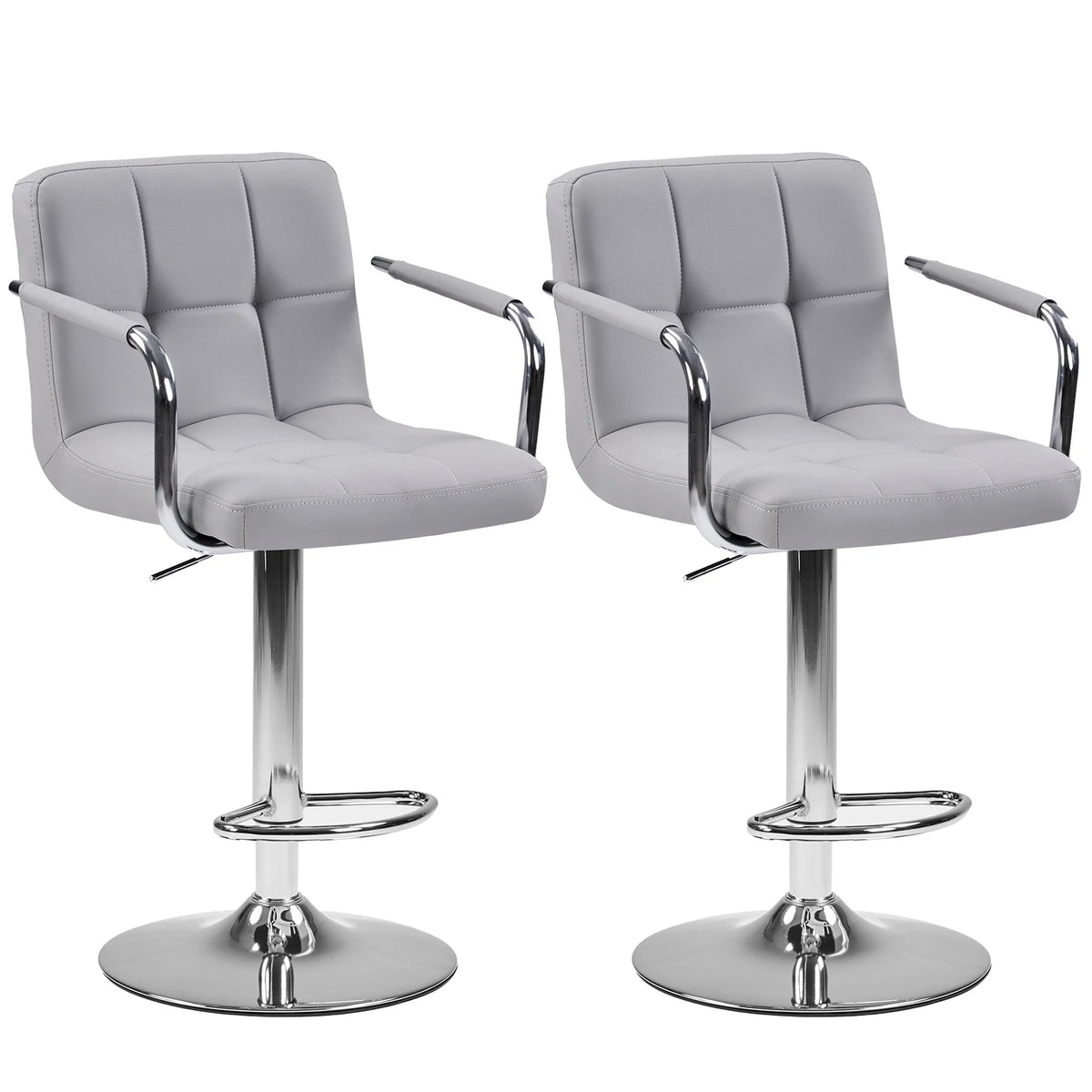 Height Adjustable Ergonomic PU Leather 360 Swivel Office Gaming Chair with Lumbar Support