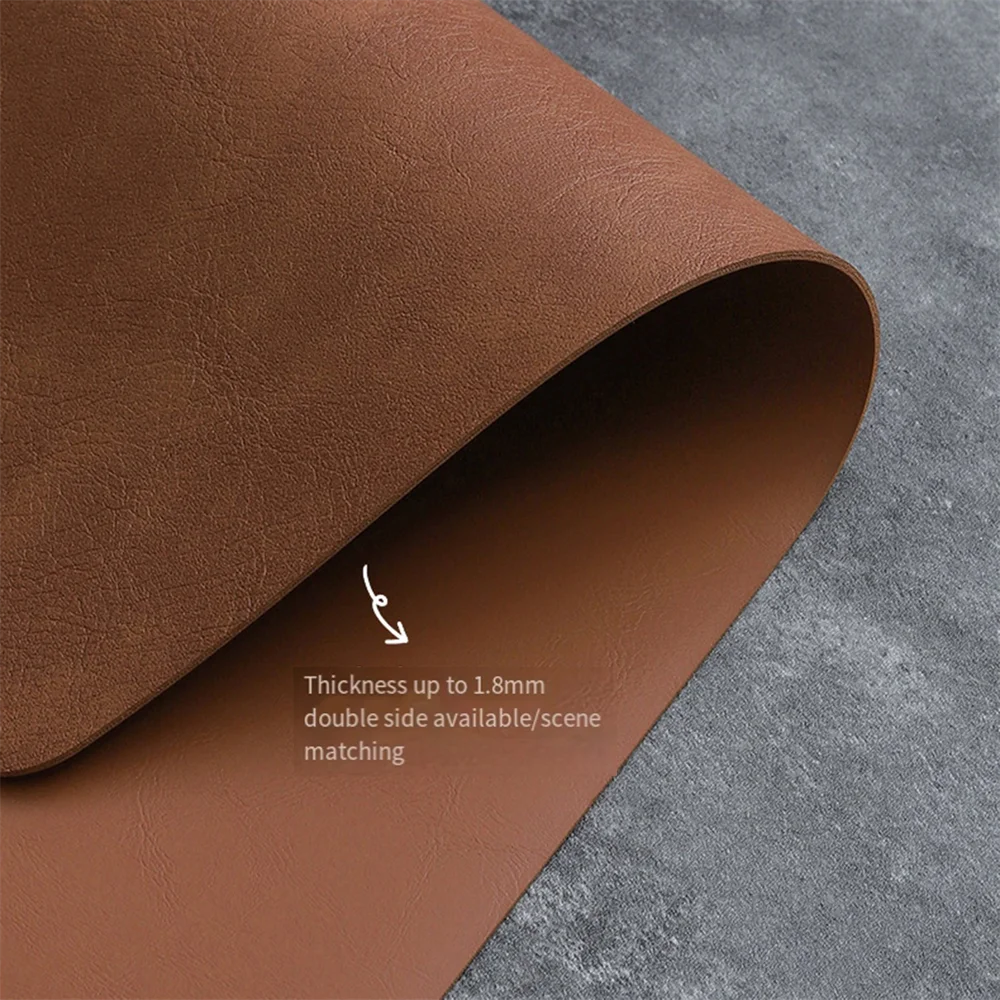 Reversible Waterproof Faux Leather Placemats