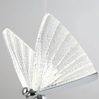 Nordic Butterfly LED Pendant Light Tricolor Golden Silver Hanging Lamp – photo 34