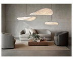 Nordic Silk Shade LED Pendant Light with Remote Control Dimming – photo 13