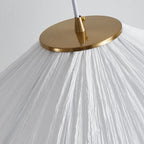 Nordic Wabi Sabi Fabric LED Chandelier Pendant Light Living Room Bedroom – photo 5