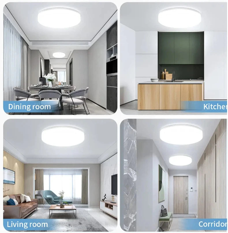 Ultra-Thin Round LED Ceiling Lamp
