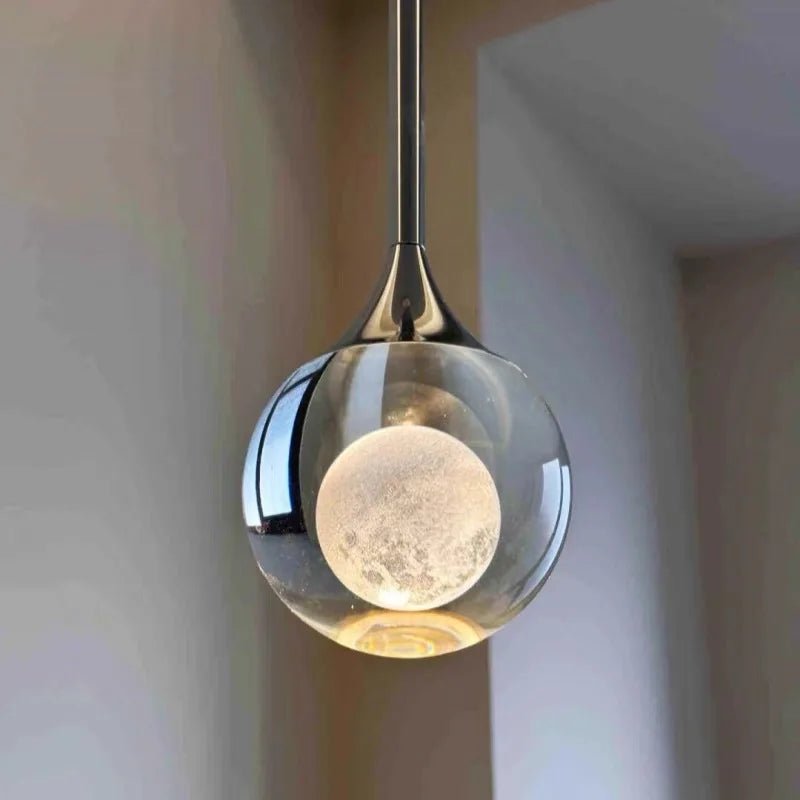 Modern Luxury Creative Tricolor LED Pendant Light for Bar Counter