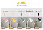 Adjustable Nordic Wooden LED Desk Lamp