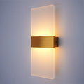 Modern Minimalist Aluminum Acrylic 12W LED Hardwire Wall Light – photo 10