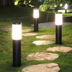 Solar Stainless Steel Waterproof IP65 LED Garden Post Path Light Outdoor – photo 3